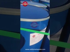 Pâte de tomate à froid Brix 36-38%, HACCP Pâte de tomate en tambour