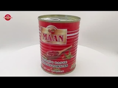 800 g de pâte de tomates en conserve double concentrée Brix22-24% Marque personnalisable disponible
