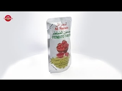 Sachet de 70g de concentré de tomate, concentré à un taux de Brix de 22–24%