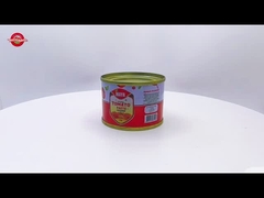 70g de concentré de tomates en conserve Brix 28-30% Fournir la marque et la conception de l'emballage
