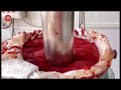 Une pâte de tomate en sachet