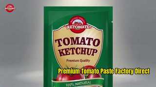 Sachet de ketchup de qualité supérieure de 50 g